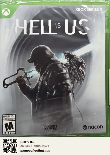 Hell Is Us Xbox Series X, NTSC box front