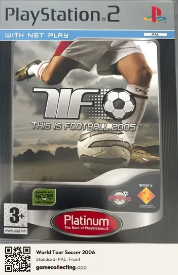 World Tour Soccer 2006 PlayStation 2, PAL box front