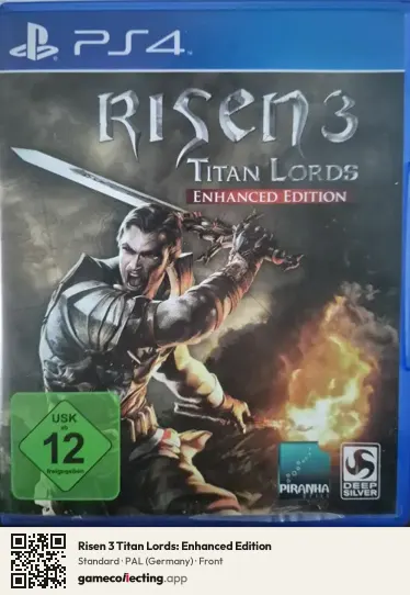 Risen 3 Titan Lords: Enhanced Edition PlayStation 4, Germany box front