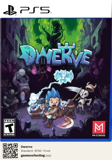 Dwerve PlayStation 5, NTSC box front