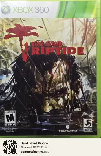 Dead Island: Riptide Xbox 360, NTSC box front