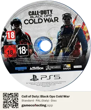 Call of Duty: Black Ops Cold War PlayStation 5, PAL disc