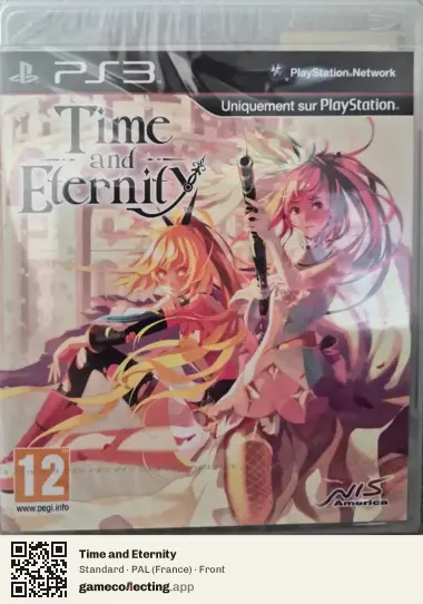 Time and Eternity PlayStation 3, France box front