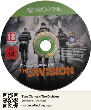 Tom Clancy's The Division Xbox One, PAL disc