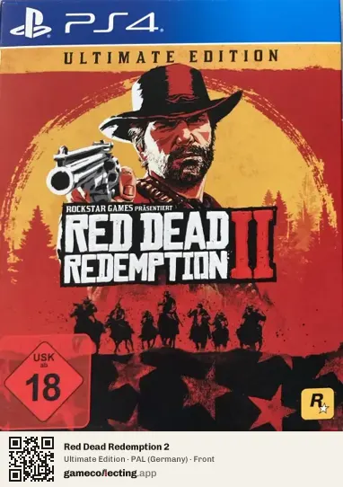 Red Dead Redemption 2 PlayStation 4, Germany box front