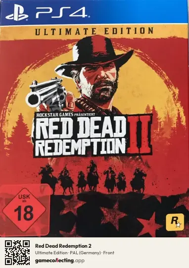 Red Dead Redemption 2 PlayStation 4, Germany box front