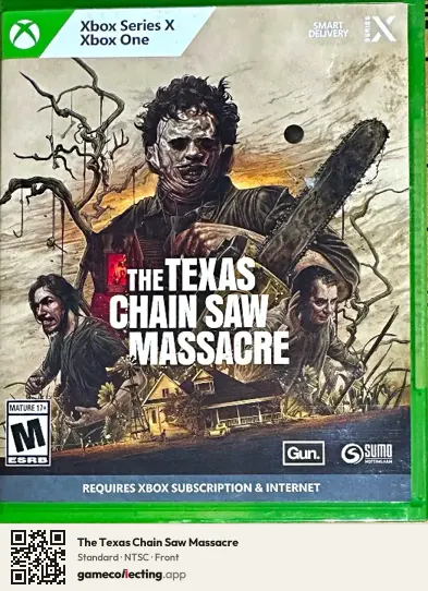 The Texas Chain Saw Massacre Xbox Series X, NTSC box front