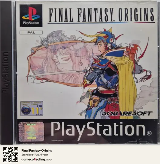 Final Fantasy Origins PlayStation, PAL box front