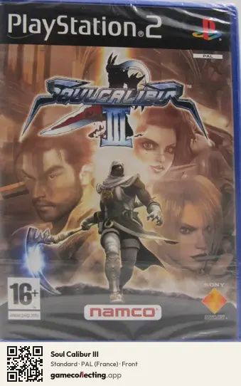 Soul Calibur III PlayStation 2, France box front