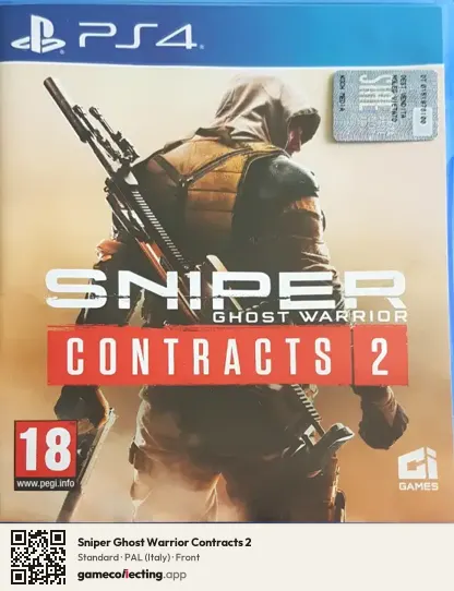 Sniper Ghost Warrior Contracts 2 PlayStation 4, Italy box front