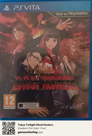 Tokyo Twilight Ghost Hunters PlayStation Vita, Italy box front