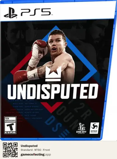 Undisputed PlayStation 5, NTSC box front