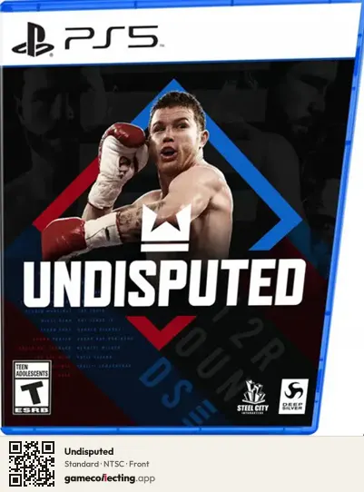 Undisputed PlayStation 5, NTSC box front