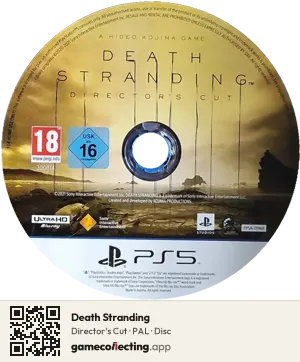 Death Stranding PlayStation 5, PAL disc