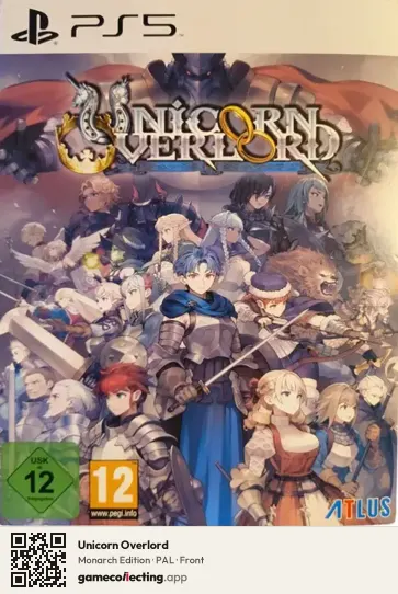 Unicorn Overlord PlayStation 5, PAL box front
