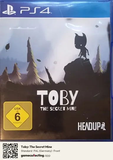 Toby: The Secret Mine PlayStation 4, Germany box front