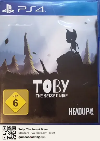 Toby: The Secret Mine PlayStation 4, Germany box front