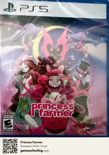 Princess Farmer PlayStation 5, NTSC box front