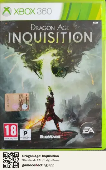 Dragon Age: Inquisition Xbox 360, Italy box front