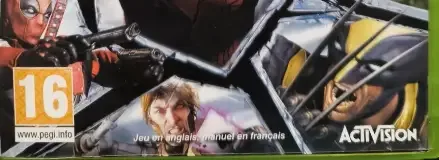 Marvel: Ultimate Alliance 2, the PEGI square on its front