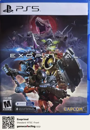Exoprimal PlayStation 5, NTSC box front