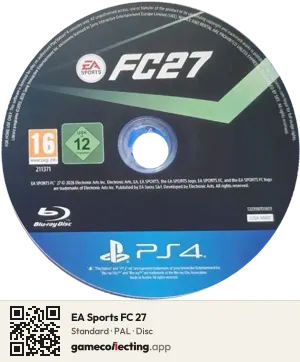 EA Sports FC 27 PlayStation 4, PAL disc