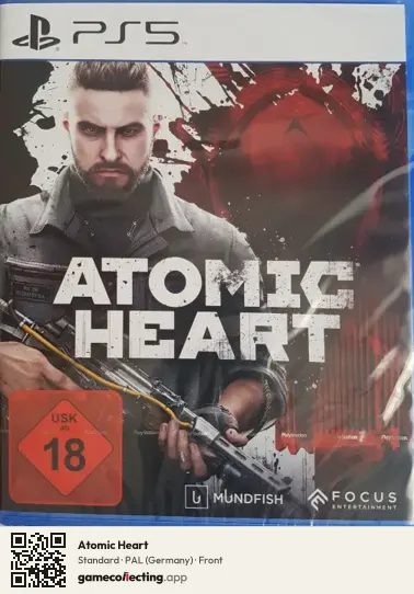 Atomic Heart PlayStation 5, Germany box front