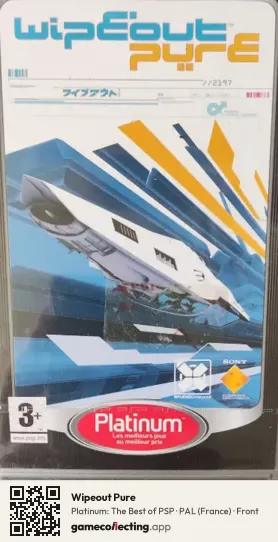 Wipeout Pure PlayStation Portable, France box front