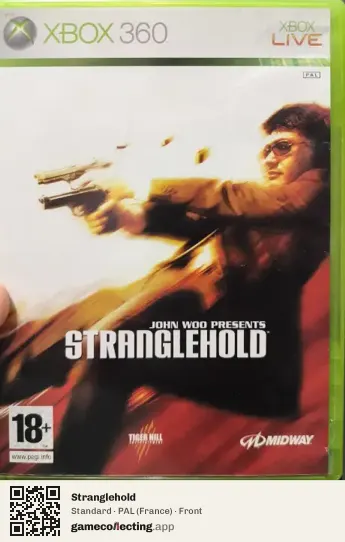 Stranglehold Xbox 360, France box front