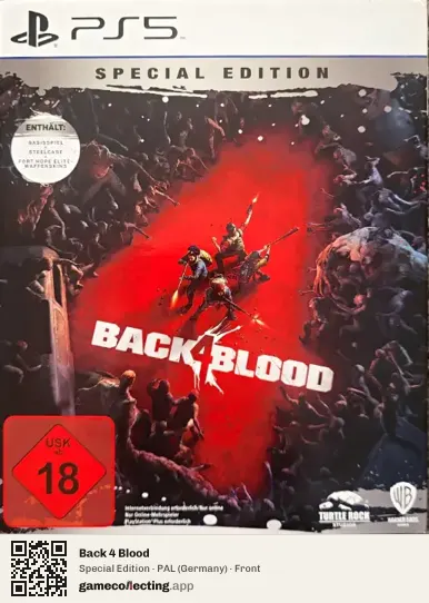 Back 4 Blood PlayStation 5, Germany box front