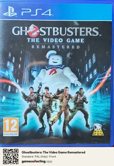 Ghostbusters: The Video Game Remastered PlayStation 4, Italy box front