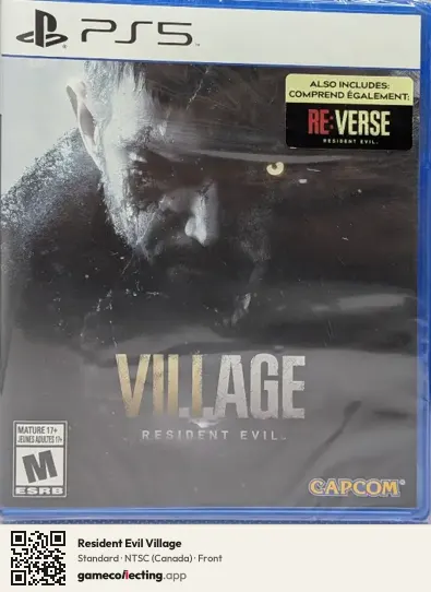 Resident Evil Village PlayStation 5, Canada box front