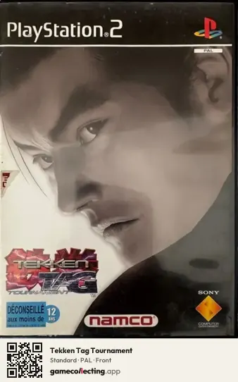 Tekken Tag Tournament PlayStation 2, PAL box front