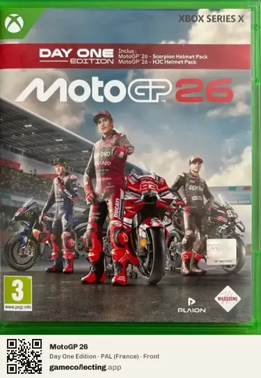 MotoGP 26 Xbox Series X, France box front