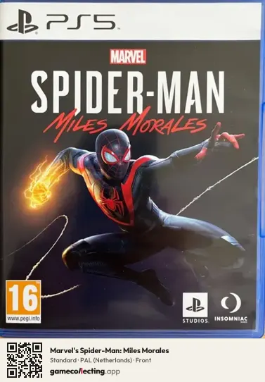 Marvel's Spider-Man: Miles Morales PlayStation 5, Netherlands box front