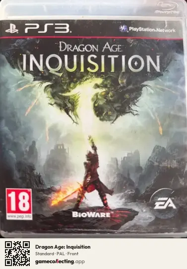 Dragon Age: Inquisition PlayStation 3, PAL box front