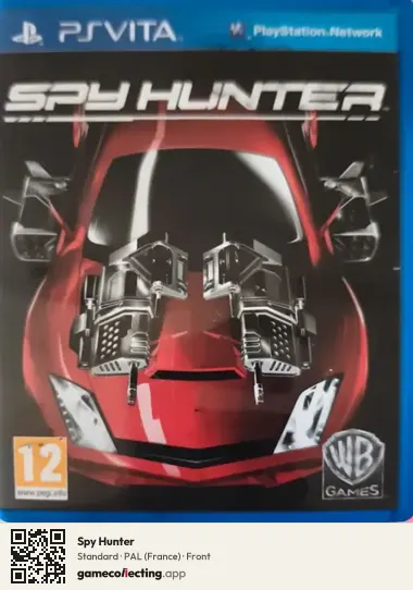 Spy Hunter PlayStation Vita, France box front