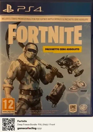 Fortnite PlayStation 4, Italy box front