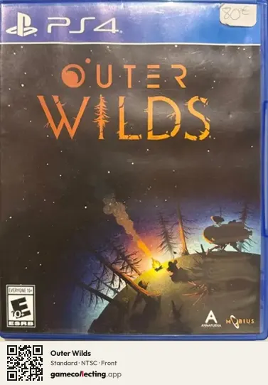 Outer Wilds PlayStation 4, NTSC box front