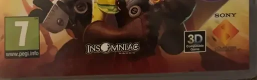 Ratchet & Clank: All 4 One, the PEGI square on its front