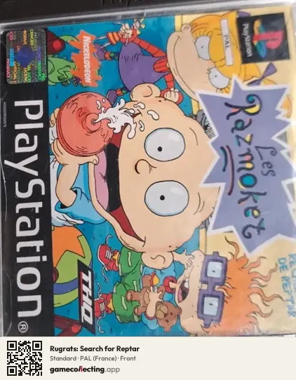 Rugrats: Search for Reptar PlayStation, France box front