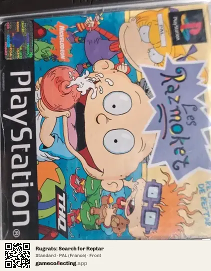 Rugrats: Search for Reptar PlayStation, France box front