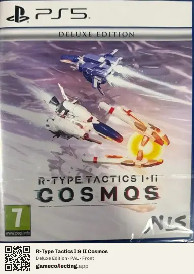 R-Type Tactics I & II Cosmos PlayStation 5, PAL box front