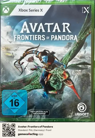 Avatar: Frontiers of Pandora Xbox Series X, Germany box front