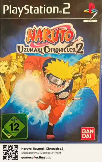 Naruto: Uzumaki Chronicles 2 PlayStation 2, Germany box front