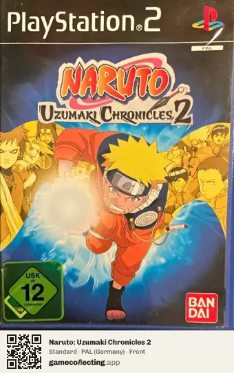 Naruto: Uzumaki Chronicles 2 PlayStation 2, Germany box front