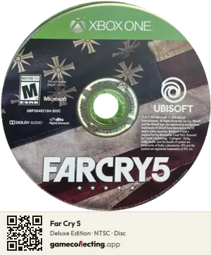 Far Cry 5 Xbox One, NTSC disc