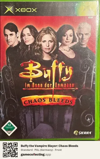 Buffy the Vampire Slayer: Chaos Bleeds Xbox, Germany box front