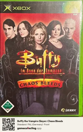 Buffy the Vampire Slayer: Chaos Bleeds Xbox, Germany box front