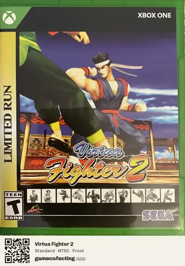 Virtua Fighter 2 Xbox One, NTSC box front
